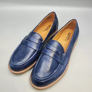 EARTH Javas Penny Loafer Women's Shoes SZ 7.5 W Blue - Picture 1 of 5