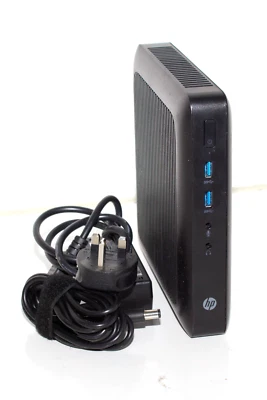 Linux Micro Fanless PC HP T520 AMD Dual Core 4Gb DDR3 RAM 8Gb SSD - Image 1 of 3