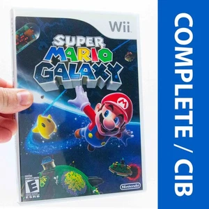 SUPER MARIO GALAXY für Nintendo Wii | CIB / komplett mit Handbuch | getestet / funktioniert - Bild 1 von 8