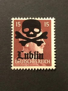 Deutschland 1945 Post WWII LOKALER Aufdruck (LUBLIN) 15 Rpf.  MNH /s3 #b25 - Bild 1 von 2