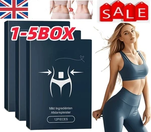 60x Slimming Patches Weight Loss Diet Extra Strong Detox Fat Burn Slim Patch - Picture 1 of 15