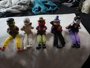 Juego de 5 cuidadores de estante de Halloween coleccionables - Imagen 1 de 10