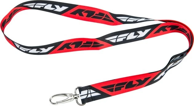 FLY Lanyard Red/Black/White - Image 1 of 1