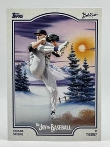 Tarik Skubal 2025 Topps X Bob Ross The Joy Of Baseball #47 Detroit Tigers - Picture 1 of 2