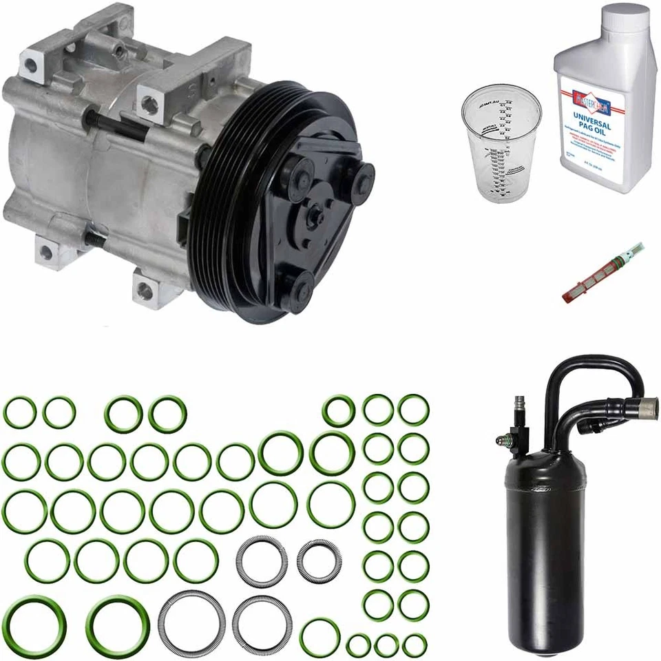 Para Ford Ranger Mazda B2500 1998-2001 Omega compressor CA com kit de reparo A/C GAP - Imagem 1 de 1