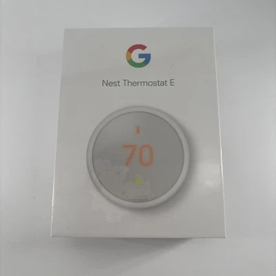 Nest Thermostat E Programmable Smart Thermostat for Home, App WIFI, NEW  Sealed - Image 1 of 4