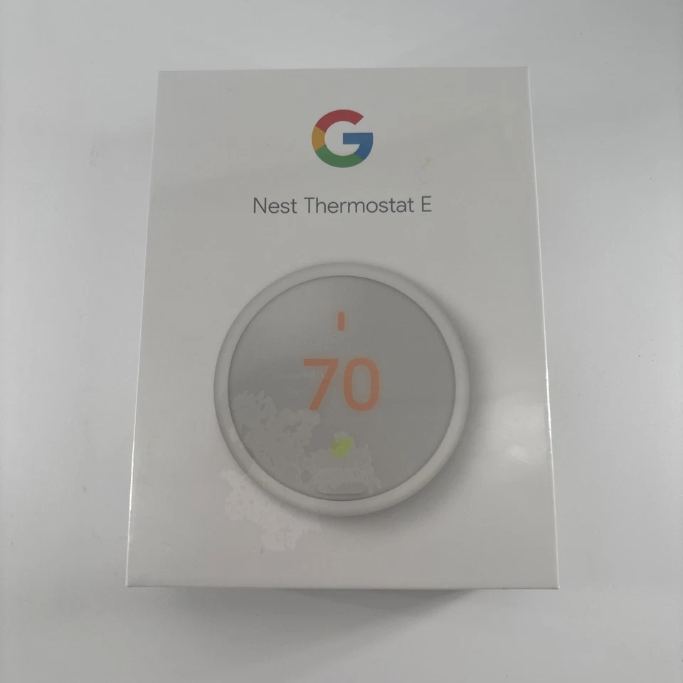 Nest Thermostat E Programmable Smart Thermostat for Home, App WIFI, NEW  Sealed - Image 1 of 4