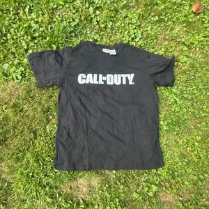 Camiseta Call of Duty Para Hombre Talla L Negra Camiseta Gráfica para Juegos Manga Corta Y2K - Imagen 1 de 6