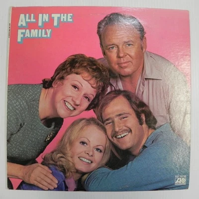 All In The Family 1971 Cast Vinyl Comedy LP Atlantic SD 7210 w/Booklet VG++ - Image 1 of 4