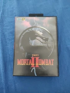 Mortal Kombat II 2 SEGA Mega Drive NTSC-J no manuale Lingua Inglese - Foto 1 di 5