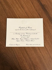 1986 Prophets Of Persia Invitation- Mardi Gras Krewe Favor - Picture 1 of 2