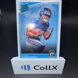 2018 Saquon Barkley Donruss Optic #156 Rated Rookie Card RC  - Bild 1 von 6