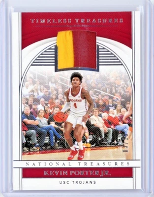 2021 Panini NT Collegiate Kevin Porter Jr Timeless Treasures # TTM-KP 03/10 - Image 1 of 2