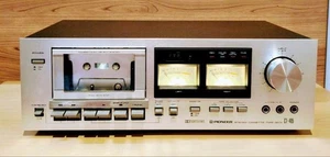 Pioneer CT-405 Stereo Cassette Tape Deck Audio Equipment Silver from Japan Used - Picture 1 of 3