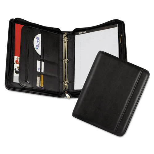 Samsill Sam-15650 Sterling Zipper Pad Holder/ring Binder - Letter 8.5"