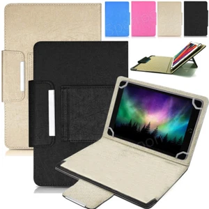 Universal Leather Case Cover For Doogee U10/U10 Pro/U9/T20/T20S/T30 Pro Tablet - Picture 1 of 10