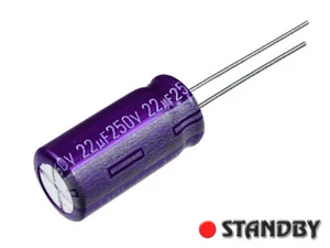 20pcs USL 22uF-250V 85`C Capacitor electrolytic SAMSUNG 10X20mm - Imagen 1 de 1