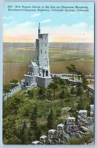 Postal c1941 Will Rogers Santuario del Sol Colorado #C14 - Imagen 1 de 2