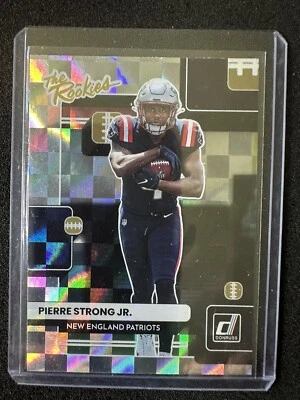 2022 Panini Donruss The Rookies Pierre Strong Jr #TR-39 Rookie RC - Image 1 of 2