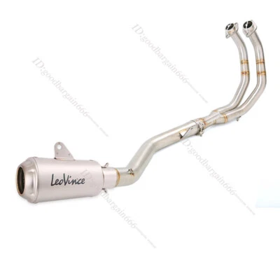 For Honda CBR500R CB500F/X 2013-2025 Complete Exhaust System Front Pipe Muffler - Image 1 of 4