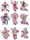Water Margin Story 9 Character Set H #64 To 72 Large Handmade Paper Cuts