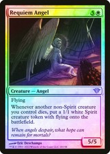 Requiem Angel FOIL Dark Ascension NM White Rare MAGIC GATHERING CARD ABUGames