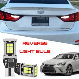 2x 6000K White 921 LED Backup Light Bulbs for Lexus GS300 350 430 460 2001-2015 - Picture 1 of 13
