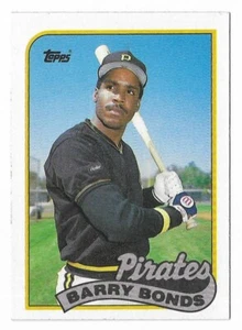 Barry Bonds 1989 Topps #620 Pittsburgh Pirates - Picture 1 of 2