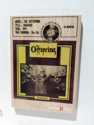 The Offspring - Baghdad (Single) (Wood Box, Mini-CD) SEALED! Great Gift! - Image 1 of 3