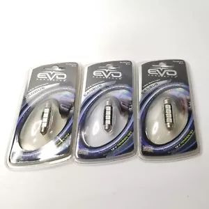 LED Dome Bulb Light EVO Formance Blue Canbus Auto Car Truck 41MM - Picture 1 of 5