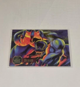 Venom 95 Flair Marvel Annual Fleer Power Blast Trading Card 3 of 24 - Imagen 1 de 2