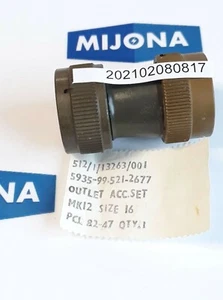 ANFENOL 5935 99 521 2677 MK12 TALLA 16 PCL 82 47 PCL8247 PCL82 47 NUEVO STOCK ANTIGUO - Imagen 1 de 7