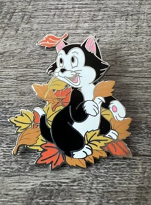 Pin Disney 2022 Gatos y Perros Hojas de Otoño Misterio Fígaro Pinocho LR - Imagen 1 de 2