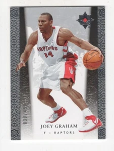 2006-07 UD ULTIMATE COLLECTION JOEY GRAHAM TORONTO RAPTORS #130 30/499 - Imagen 1 de 2