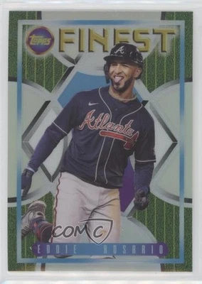 2022 Topps Finest Flashbacks Refractor Eddie Rosario #151 - Image 1 of 2