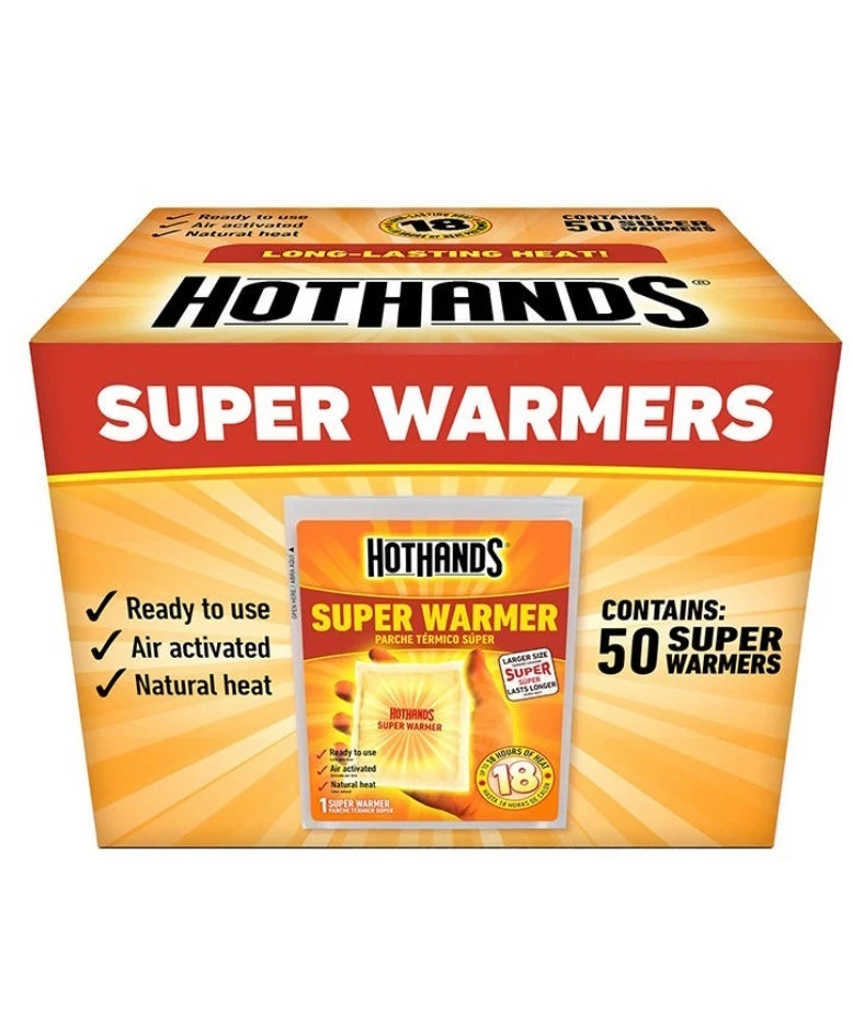 Hothands Super Warmers Air Activated Long Lasting Heat Up To 18 Hours - Image 1 of 1