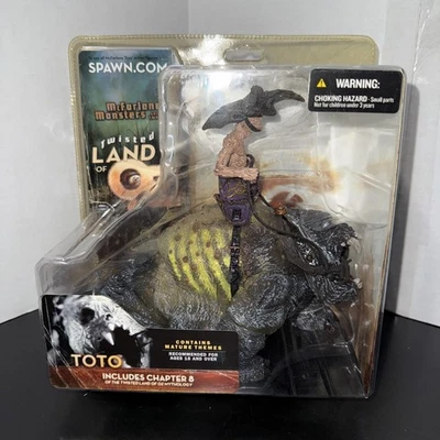 Figura de acción McFarlane Monsters serie 2 Twisted Land of OZ Toto 2003 Foto 1 de 4