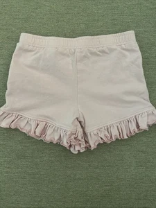 Girls Size 4T Ruffle Butts Pink Shorts Beach Playground Vacation Summer - Picture 1 of 11