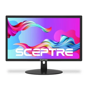 Sceptre 20 inch LED Monitor 1600 x 900 HD+ 75Hz HDMI VGA Build-in Speakers - Picture 1 of 5