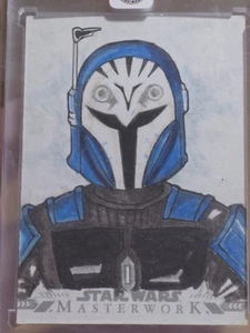 Bo-Katan Kryze Sketch from Masterworks Jack's Art - Picture 1 of 2