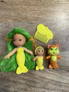 Vtg 1979 Kenner Sea Wees TropiGals OCEANNA BABY SEABRINA SEASER Comb - Picture 1 of 7