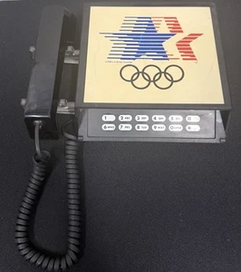 Vintage Olympic Games Phone 1984 LA Olympic Committee Telephone Landline Decor - Picture 1 of 14