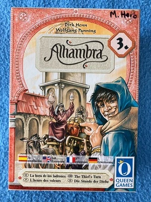 ALHAMBRA The Thief's Turn Expansión 3 Juego de Estrategia Reina 2006 Completo Foto 1 de 3