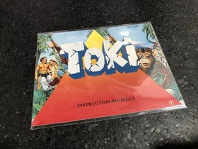 Toki ( NES Nintendo ) Manual ONLY! Mint Condition! SAFE SHIP!
