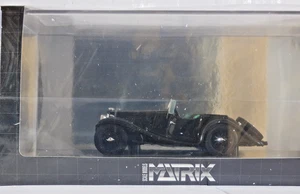 Matrix 1938 Aston Martin 15-98 2-4 passenger tourer black open roof   1:43 scale - Picture 1 of 2