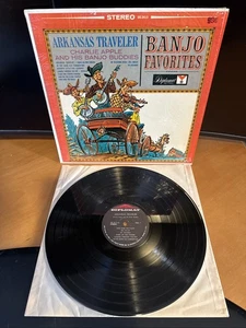 Charlie Apple And His Banjo Buddies Arkansas Traveler DS-2613 Vinyl LP B7 EX - Imagen 1 de 4