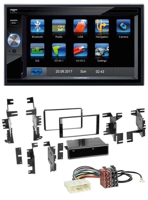 Blaupunkt SD Bluetooth 2DIN MP3 USB AUX Autoradio für Nissan Quest Rogue Titan a - Bild 1 von 4