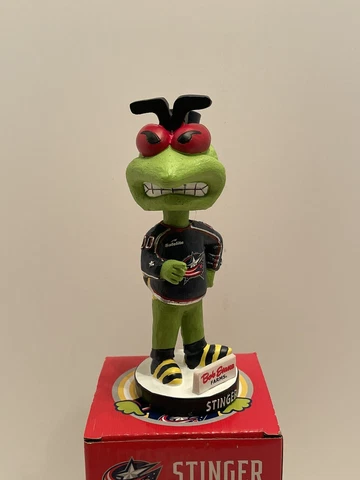 COLUMBUS BLUE JACKETS MASCOT STINGER BOBBLEHEAD KIDS ONLY GIVEAWAY 2/25/23 Cover