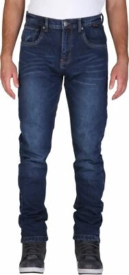 MODEKA Motorradjeans SONIC MONO soft wash blue Mono-Layer CE A Slim-Fit Gr 34/32 - Bild 1 von 4