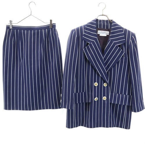 Giacca sartoriale Givenchy anni 90 Made in France modello v aighe righe se 42nna